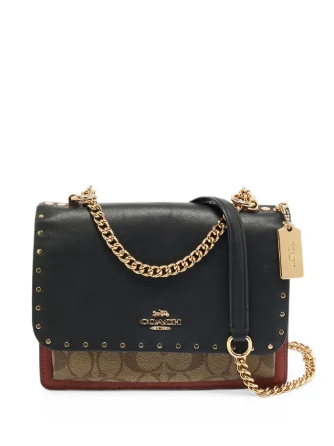 Coach Vintage Klare Signature canvas crossbody bag Black 1268468