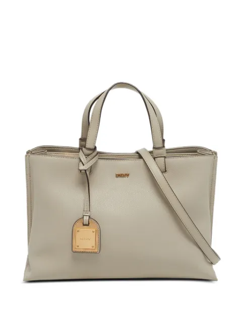 DKNY Alya leather tote bag Neutrals 1275842