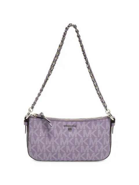 Michael Kors Vintage Jet Set logo-print shoulder bag Purple 1324987