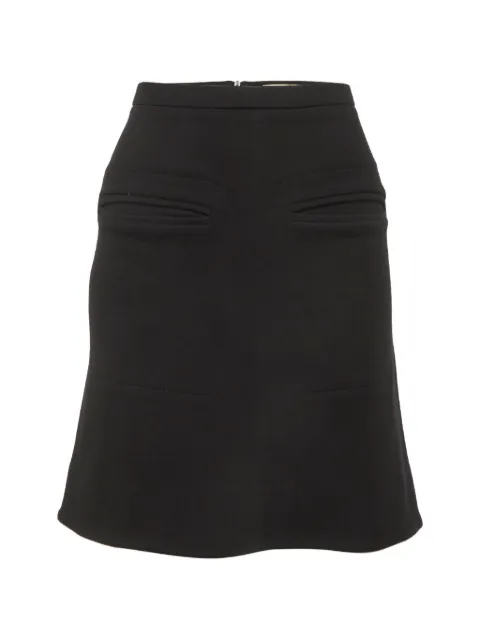Balenciaga Pre-Owned A-line midi skirt Black 1313524