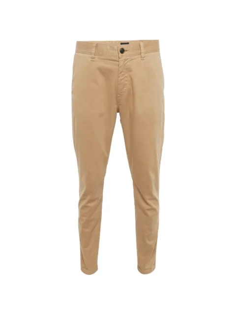 BOSS button-up tapered trousers Brown 1274805