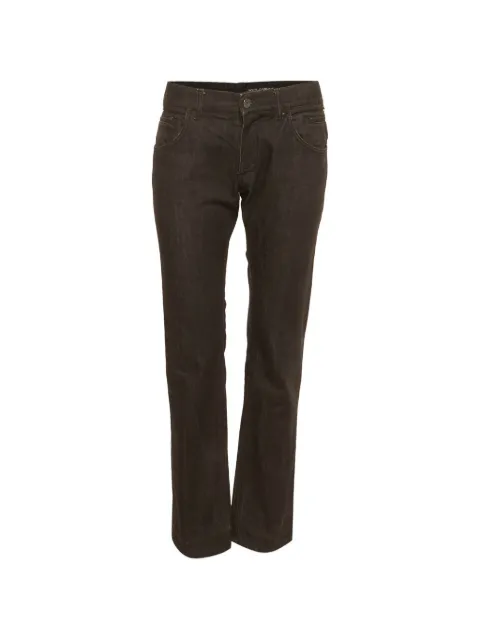 Dolce & Gabbana Pre-Owned slim-fit denim jeans Black 1307007