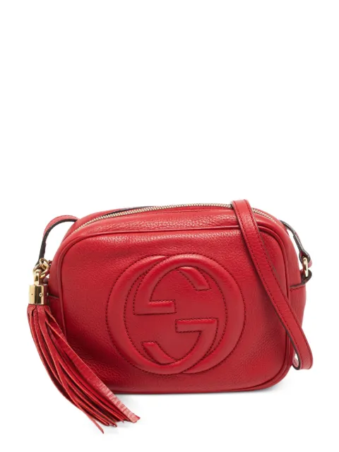 Gucci Pre-Owned Soho Disco leather crossbody bag Red 1279842