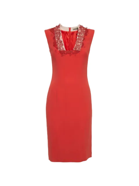 Bottega Veneta Pre-Owned sleeveless midi dress Red 1291771