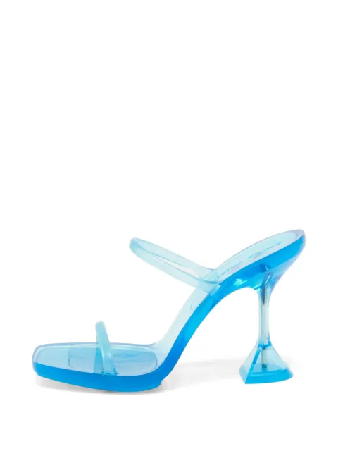 Amina Muaddi Brito martini-glass sandals Blue 1342269