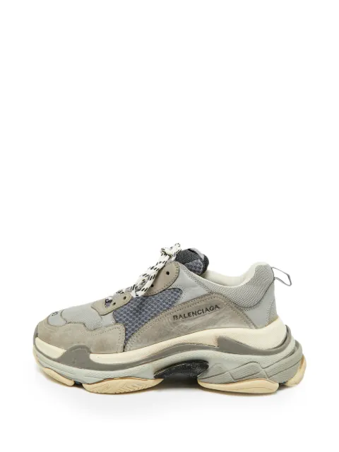Balenciaga Pre-Owned Triple-S low-top sneakers Grey 1279217