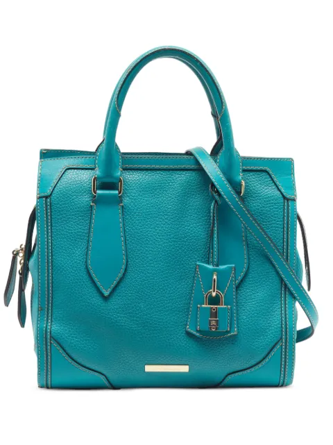Burberry Pre-Owned Honeywood two-way handbag Green 1319023