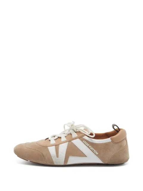 Louis Vuitton Pre-Owned Sneakerina leather sneakers Neutrals 1358158