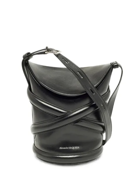 Alexander McQueen Pre-Owned The Curve bucket bag Black 1300729