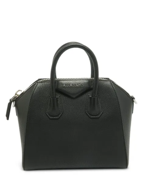 Givenchy Pre-Owned mini Antigona leather tote bag Black 1358889