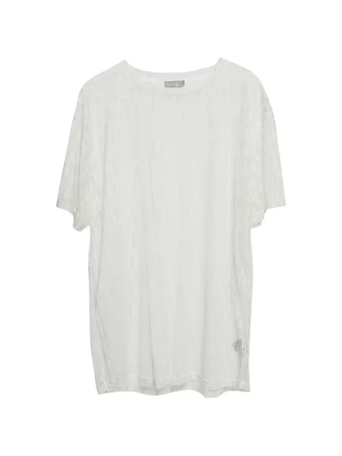 Christian Dior Pre-Owned Oblique T-shirt White 1291467