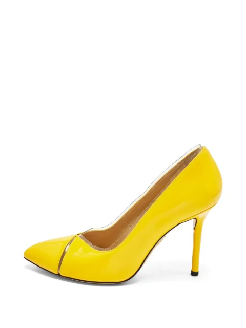 Charlotte Olympia Natalie PVC pumps Yellow 1289939