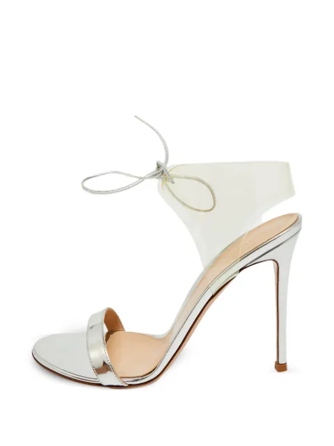 Gianvito Rossi ankle-strap heeled sandals Silver 1282159