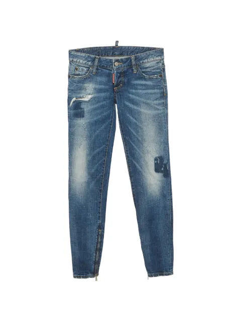 DSQUARED2 distressed slim-fit jeans Blue 1309056