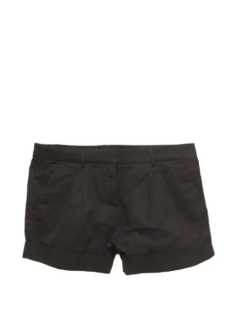 Balenciaga Pre-Owned pleated mini shorts Black 1293060