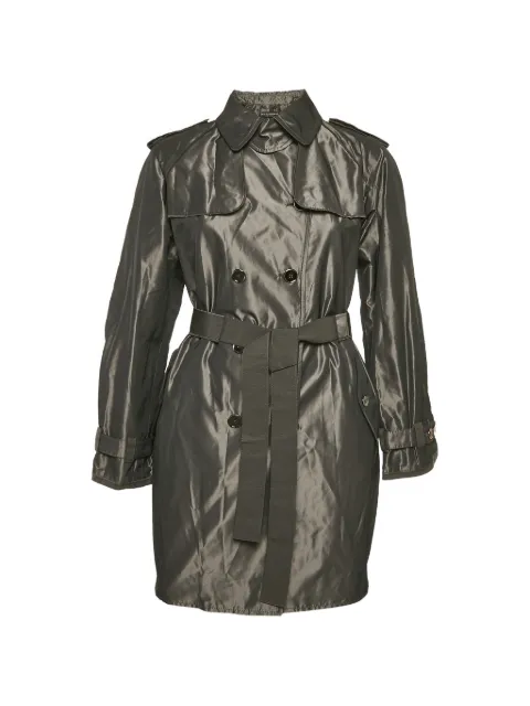 Dolce & Gabbana Pre-Owned double-breasted belted coat Black 1268234