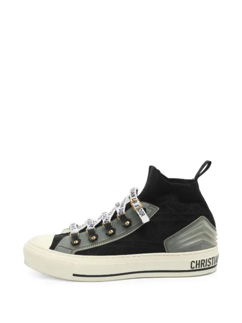 Christian Dior Pre-Owned Walk'n'Dior high-top sneakers Black 1290287
