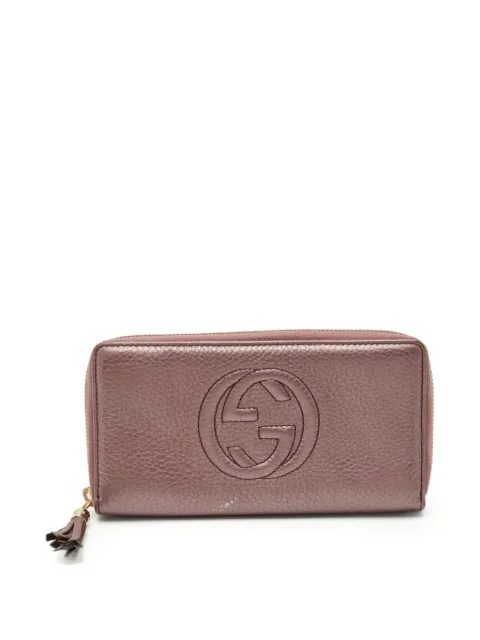 Gucci Pre-Owned Soho leather wallet Pink 1281250