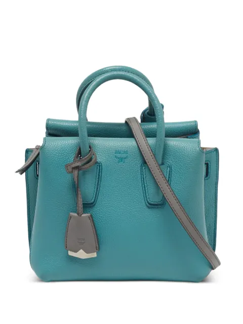 MCM Pre-Owned mini Milla Park Avenue tote bag Blue 1280246