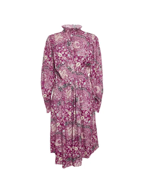 Isabel Marant Vintage Cescott printed midi dress Pink 1262033