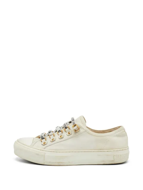 Christian Dior Pre-Owned Walk'n'Dior low-top sneakers Neutrals 1359963