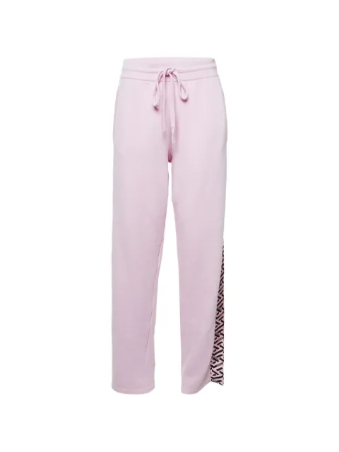 Versace Pre-Owned La Greca track pants Pink 1357346