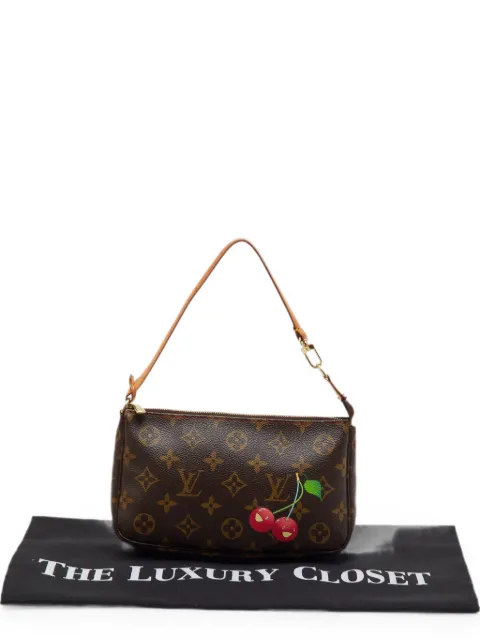 Louis Vuitton Pre-Owned Cerises Pochette Monogram handbag Brown 1358887