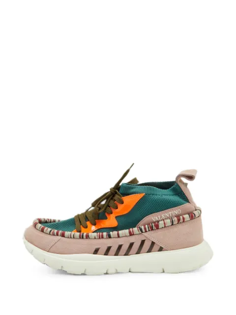 Valentino Garavani Pre-Owned Heroes Tribe sneakers Neutrals 1317183