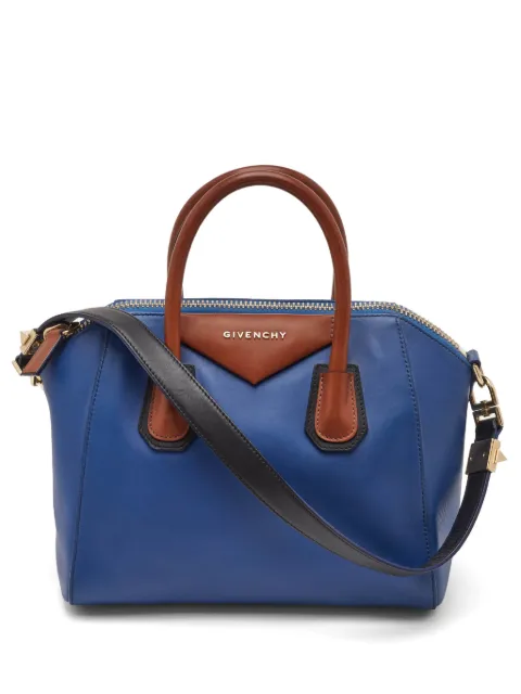 Givenchy Pre-Owned Antigona leather satchel bag Blue 1342023