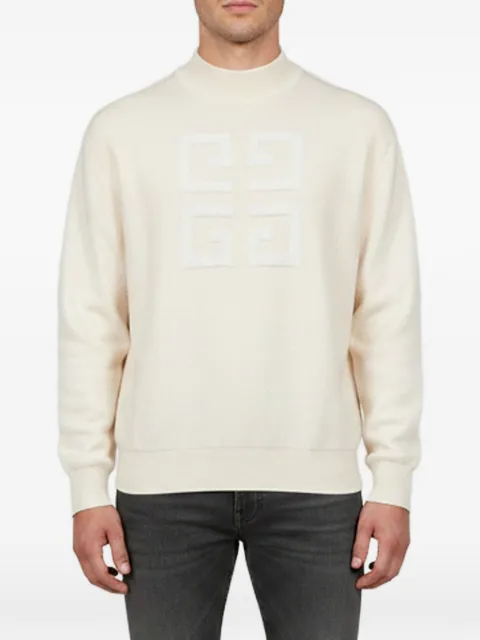 Givenchy Pre-Owned 4G-pattern sweater Neutrals 1357034