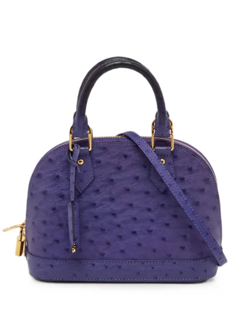 Louis Vuitton Pre-Owned 2013 Alma BB handbag Purple 1246337