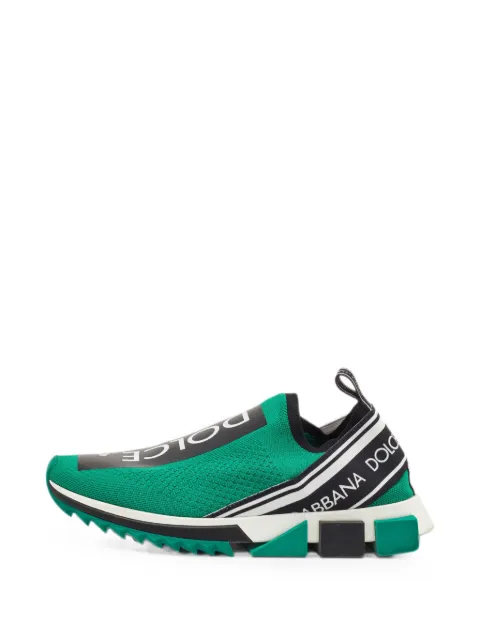 Dolce & Gabbana Pre-Owned Sorrento slip-on sneakers Green 1349025