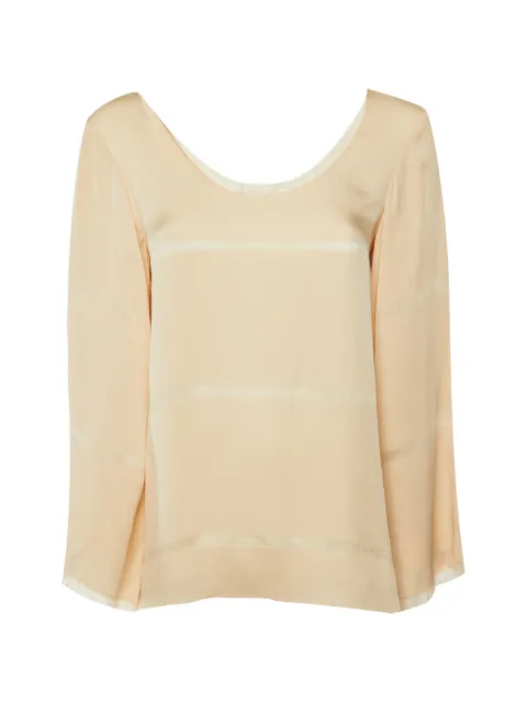 Elisabetta Franchi Jesper long-sleeved blouse Neutrals 1253769