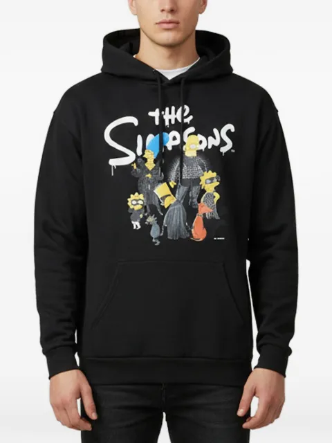 Balenciaga Pre-Owned x The Simpsons graphic-print hoodie Black 1358404