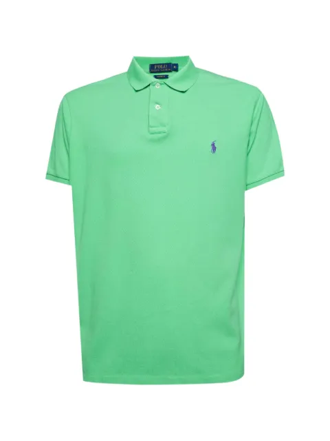 Polo Ralph Lauren Vintage custom-fit logo-detail polo shirt Green 1347168