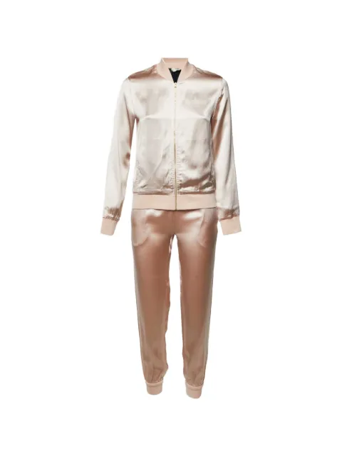 Fendi Pre-Owned logo-detail tracksuit Pink 1347188