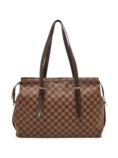 Louis Vuitton Pre-Owned Chelsea Damier Ebène shoulder bag Brown 1356675