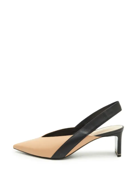 Nicholas Kirkwood pointed toe slingback pumps Neutrals 1318627