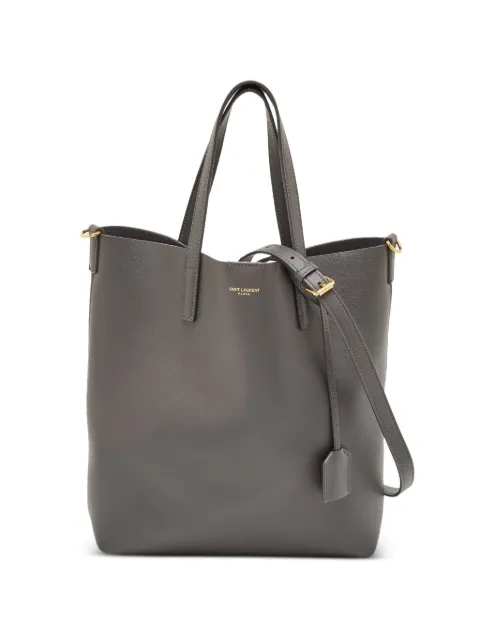 Saint Laurent Pre-Owned 2021 Toy grained-leather tote bag Grey 1347641