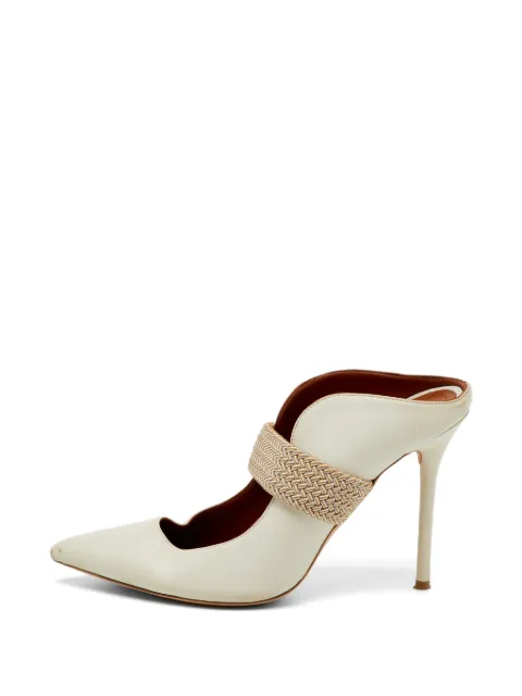 Malone Souliers Mara wave-cut mules Neutrals 1200994