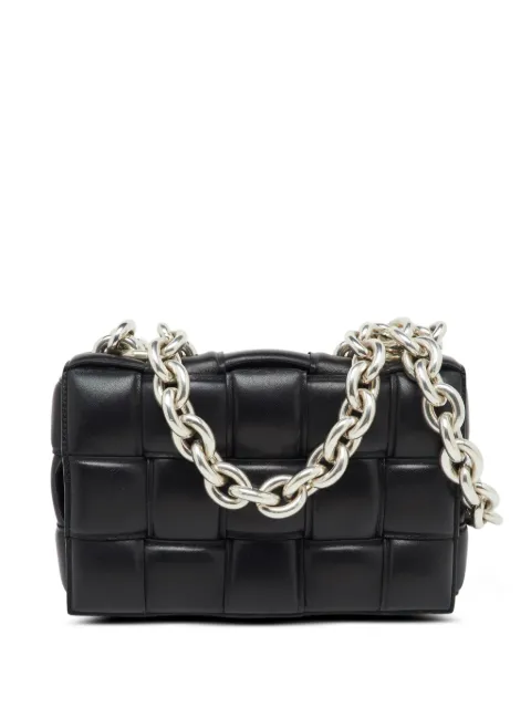 Bottega Veneta Pre-Owned Cassette padded shoulder bag Black 1217706