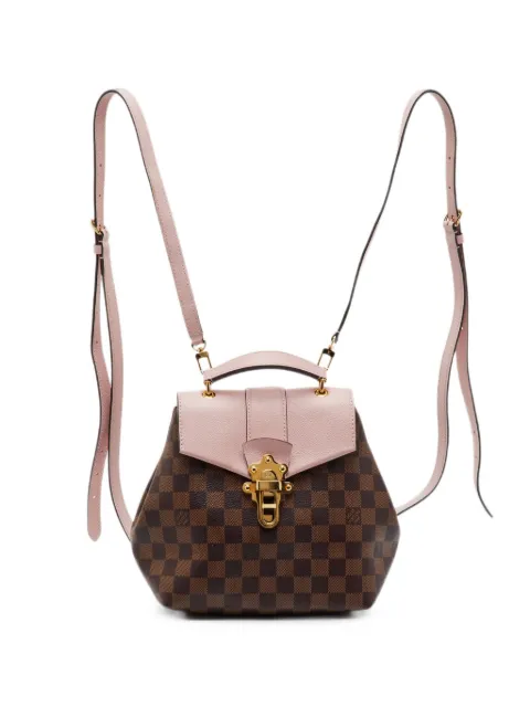 Louis Vuitton Pre-Owned Damier Ebene Clapton backpack Brown 1359706