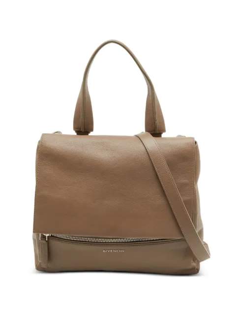 Givenchy Pre-Owned Pandora flap top handle bag Neutrals 1355941