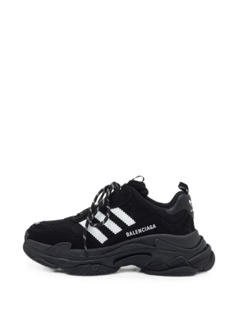 Balenciaga Pre-Owned x Adidas Triple S sneakers Black 1358892