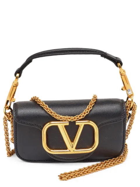 Valentino Garavani Pre-Owned mini Locò cross body bag Black 1355390