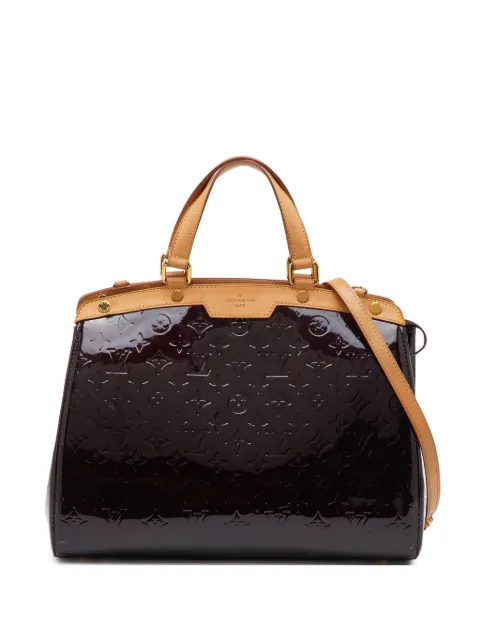 Louis Vuitton Pre-Owned 2010 GM Brea Monogram Vernis handbag Purple 1360705