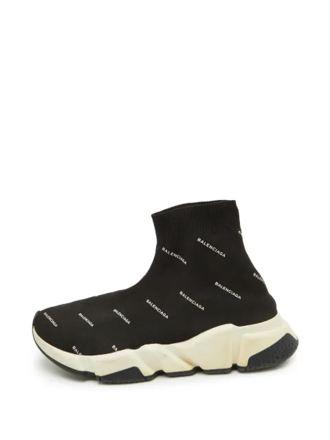 Balenciaga Pre-Owned Speed knit sneakers Black 1354908