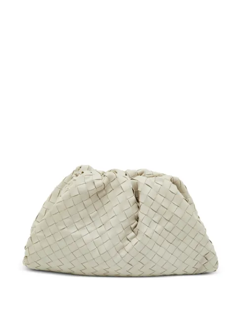 Bottega Veneta Pre-Owned The Oversized Intrecciato clutch bag Neutrals 1358623