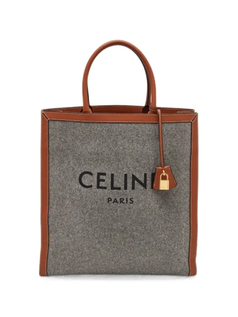 Celine Pre-Owned large Vertical Cabas tote bag Grey 1352569