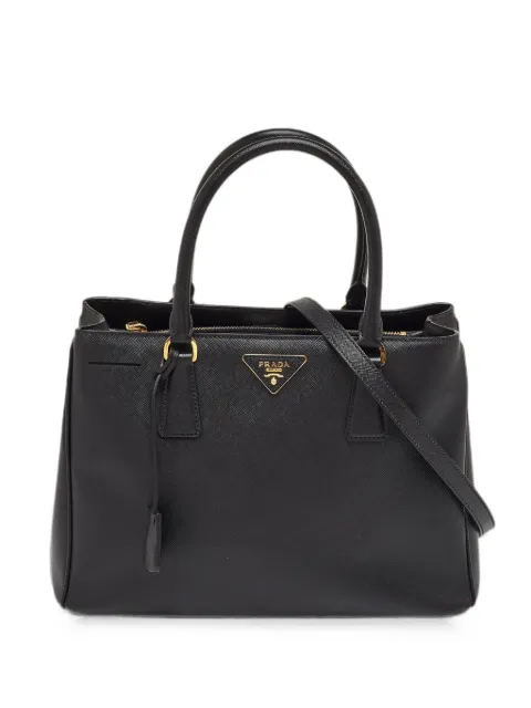 Prada Pre-Owned medium Galleria Saffiano tote bag Black 1287906